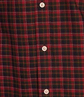 Cremieux Blue Label Slim Fit Plaid Oxford Long Sleeve Woven Shirt