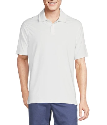 Cremieux Blue Label Slim Fit Solid Jersey Short Sleeve Polo Shirt