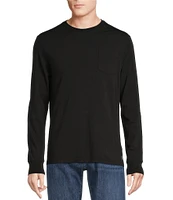 Cremieux Blue Label Slim Fit Solid Long Sleeve T-Shirt