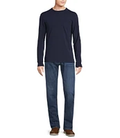 Cremieux Blue Label Slim Fit Solid Long Sleeve T-Shirt