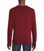 Cremieux Blue Label Slim Fit Solid Long Sleeve T-Shirt