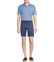 Cremieux Blue Label Slim Fit Stretch Floral Print Polo Shirt