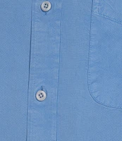 Cremieux Blue Label Slub Twill Short Sleeve Woven Shirt