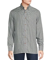 Cremieux Blue Label Small Plaid Long-Sleeve Woven Shirt