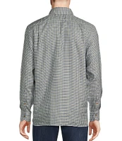 Cremieux Blue Label Small Plaid Long-Sleeve Woven Shirt