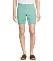 Cremieux Blue Label Soho Tailored Fit Flat Front Comfort Stretch 7#double; Inseam Shorts