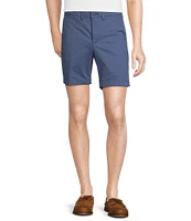 Cremieux Blue Label Soho Tailored Fit Flat Front Comfort Stretch 7#double; Inseam Shorts