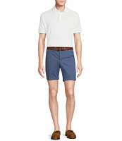 Cremieux Blue Label Soho Tailored Fit Flat Front Comfort Stretch 7#double; Inseam Shorts