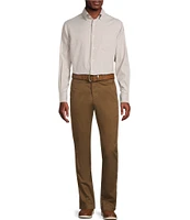 Cremieux Blue Label Soho Slim Fit Flat-Front Twill Comfort Stretch Pants