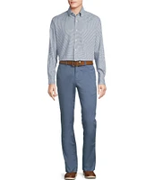 Cremieux Blue Label Soho Slim Fit Flat-Front Twill Comfort Stretch Pants