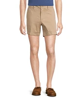 Cremieux Blue Label Soho Tailored Fit Garment-Dyed 6#double; Inseam Shorts