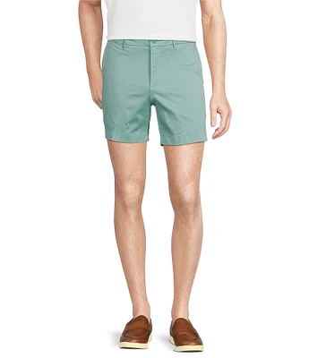 Cremieux Blue Label Soho Tailored Fit Garment-Dyed 6#double; Inseam Shorts