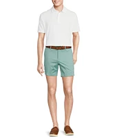 Cremieux Blue Label Soho Tailored Fit Garment-Dyed 6#double; Inseam Shorts