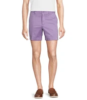 Cremieux Blue Label Soho Tailored Fit Garment-Dyed 6#double; Inseam Shorts