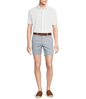 Cremieux Blue Label Soho Tailored Fit Garment-Dyed 6#double; Inseam Shorts