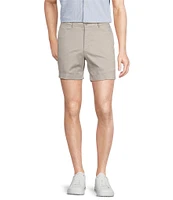 Cremieux Blue Label Soho Tailored Fit Garment-Dyed 6#double; Inseam Shorts