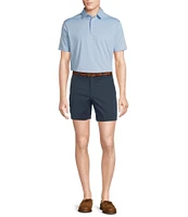 Cremieux Blue Label Soho Tailored Fit Garment-Dyed 6#double; Inseam Shorts