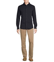 Cremieux Blue Label Solid Coatfront Shirt