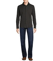 Cremieux Blue Label Solid Coatfront Shirt