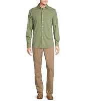 Cremieux Blue Label Solid Coatfront Shirt