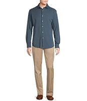 Cremieux Blue Label Solid Coatfront Shirt