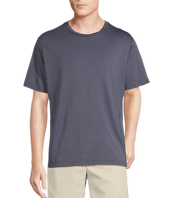 Cremieux Blue Label Solid Garment Dyed Crewneck Short Sleeve T-Shirt
