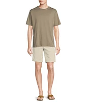 Cremieux Blue Label Solid Garment Dyed Crewneck Short Sleeve T-Shirt