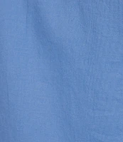 Cremieux Blue Label Solid Garment-Dyed Oxford Short Sleeve Woven Shirt
