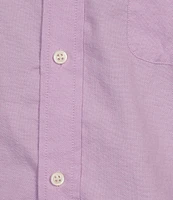 Cremieux Blue Label Solid Lightweight Oxford Short Sleeve Woven Shirt