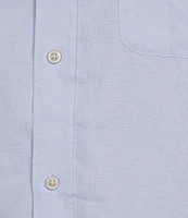 Cremieux Blue Label Solid Lightweight Oxford Short Sleeve Woven Shirt