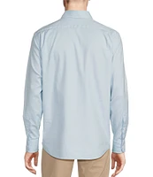 Cremieux Blue Label Solid Oxford Long Sleeve Woven Shirt