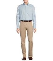 Cremieux Blue Label Solid Oxford Long Sleeve Woven Shirt