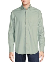 Cremieux Blue Label Solid Oxford Long Sleeve Woven Shirt