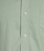 Cremieux Blue Label Solid Oxford Long Sleeve Woven Shirt