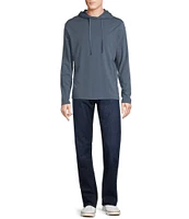 Cremieux Blue Label Solid Popover Hoodie T-Shirt