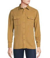 Cremieux Blue Label Solid Twill Woven Shirt