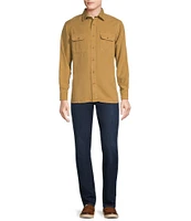 Cremieux Blue Label Solid Twill Woven Shirt