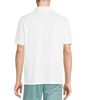 Cremieux Blue Label St. Tropez Collection Solid Short Sleeve Polo Shirt