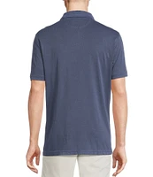 Cremieux Blue Label St. Tropez Collection Solid Short Sleeve Polo Shirt