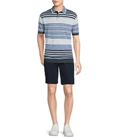 Cremieux Blue Label St. Tropez Collection Solid Short Sleeve Polo Sweater