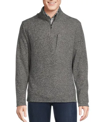 Cremieux Blue Label Sweater Fleece Quarter-Zip Pullover