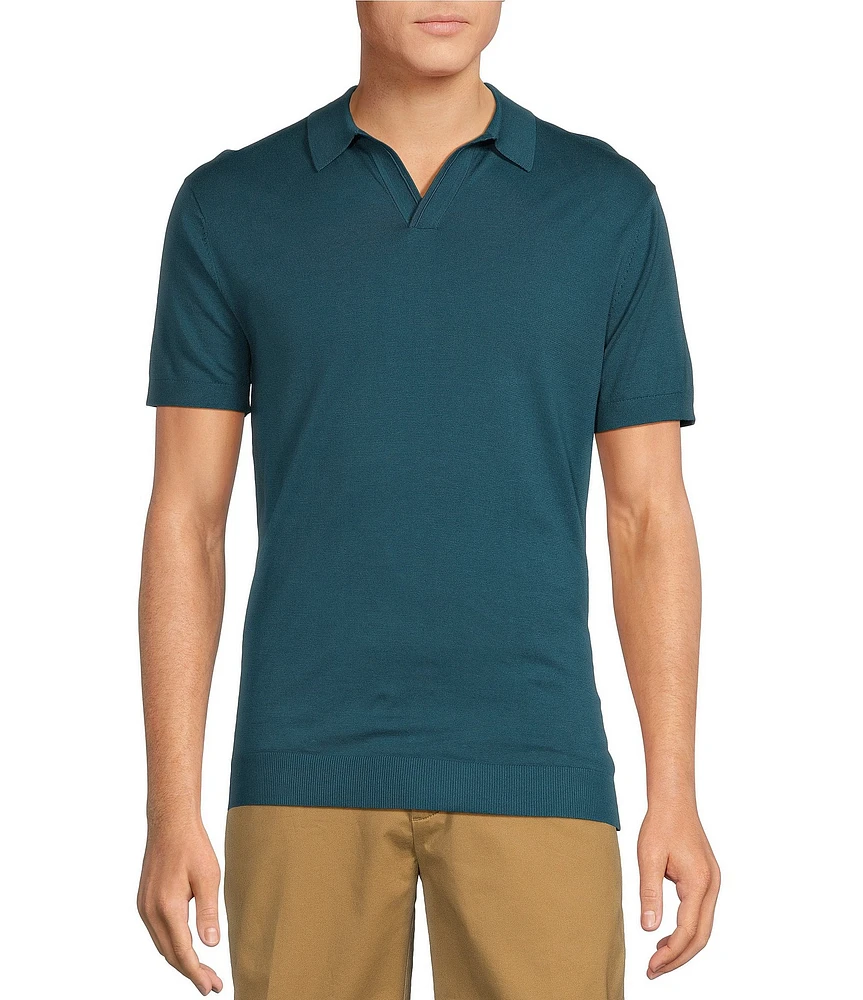 Cremieux Blue Label Tahiti Collection Short Sleeve Polo Sweater