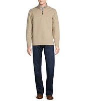 Cremieux Blue Label Textured Quarter-Zip Pullover