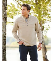 Cremieux Blue Label Textured Quarter-Zip Pullover