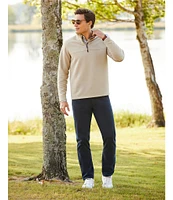 Cremieux Blue Label Textured Quarter-Zip Pullover