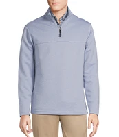 Cremieux Blue Label Textured Quarter-Zip Pullover