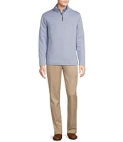 Cremieux Blue Label Textured Quarter-Zip Pullover