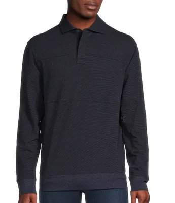 Cremieux Blue Label The Gamekeeper Collection Pique Long Sleeve Polo Shirt