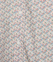 Cremieux Blue Label Tropical Floral Print Short Sleeve Woven Shirt