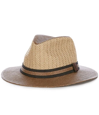 Cremieux Blue Label Two-Tone Panama Hat